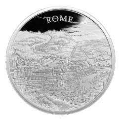 Great Britain 2022 - City Views - Rome Ag999 1oz Proof