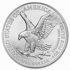 USA 2022 - American Eagle Ag999 1 oz BU New Motive