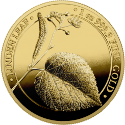2022 Mythical Forest - Linden Leaf 1 oz Gold Proof