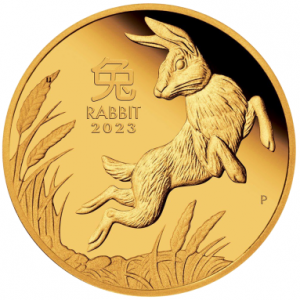 Australia 2023 - Year of The Rabbit - Lunar Series III Au999.9 1/2 oz
