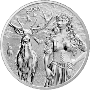 2023 Valkyries - Ostara 1 oz Silver BU