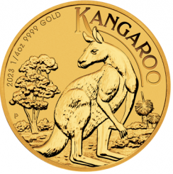 Australia 2023 - Kangaroo Au999.9 1/4 oz