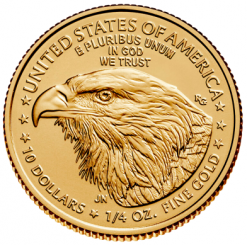 USA 2023 - American Eagle Au 1/4 oz BU