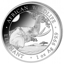 Somalia 2023 - Elephant Ag999.9 1 oz BU