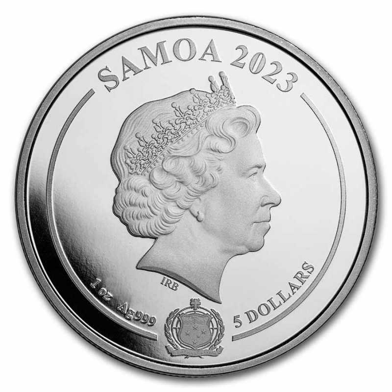 Samoa 2023 - Looney Tunes - Tweety Ag999 1 oz Proof - Germania Mint Invest