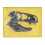 Republic of Tchad 2023 - Tyrannosaurus Rex Fossil 1 oz Ag999 14 oz Cu999 Gold-gilded Coin