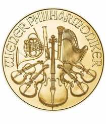 Austria - Wiener Philharmoniker Au999.9 1/4oz backdated