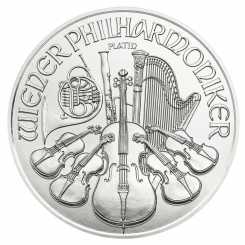 Austria 2023 - Wiener Philharmoniker Pt999.5 1 oz