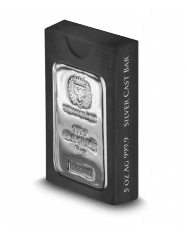 Germania Mint Ag999.9 Cast Bar 5 oz