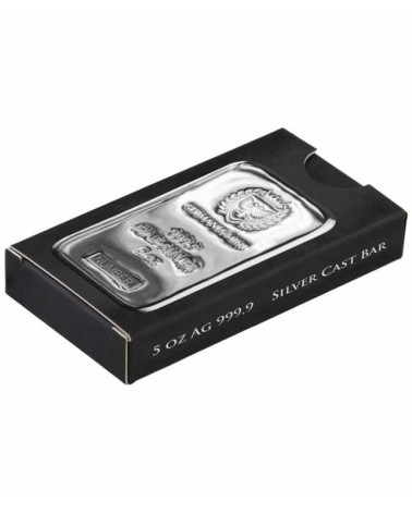 Germania Mint Ag999.9 Cast Bar 5 oz