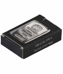Germania Mint - 100 g Ag999.9 Cast Bar