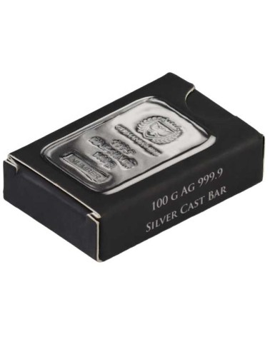 Germania Mint Silver Cast Bar 100 g