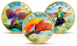 Colours of Paradise - 3 x 2022 Maple Leaf
