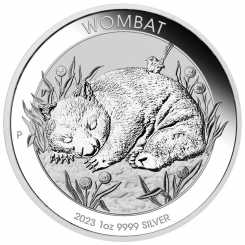 Australia 2023 - Wombat Ag999.9 1 oz BU