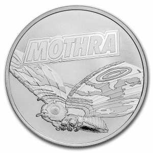 Niue 2023 - Godzilla vs Monsters - Mothra Ag999 1 oz BU