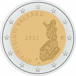 Finland 2 euro 2023 - Social and Health Services Proof