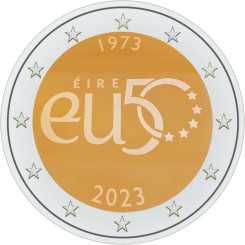 Ireland 2 euro 2023 - 50 Years of EU Membership