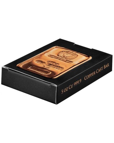 Germania Mint - 5 oz Cu 999.9 Cast Bar