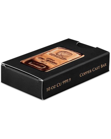 Germania Mint - 10 oz Cu 999.9 Cast Bar