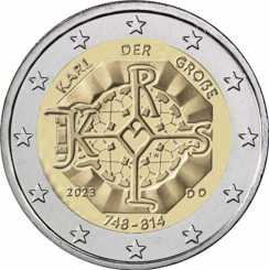 Germany 2 euro 2023 - Birth of Charlemagne D