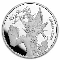 Niue 2023 - YuGiOh - Game Flip Coin 25th Anniversary 1 oz Ag999 BU