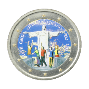 Vatican City 2 Euro 2013 - World Youth Day 2013 Rio