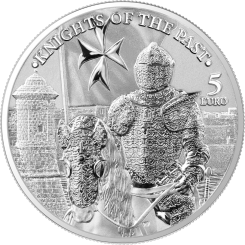 2023 Knights of the past 5 Euro 1oz Silver BU