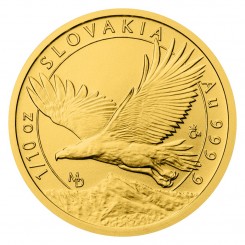 Niue 2023 - Slovakia Eagle Au999.9 1/10 oz BU
