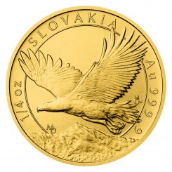Niue 2023 - Slovakia Eagle Au999.9 1/4 oz BU