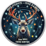 Fiji 2022 - Earth Ag 999.5 1oz Reindeer