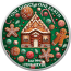 Fiji 2022 - Earth Ag 999.5 1oz Gingerbread