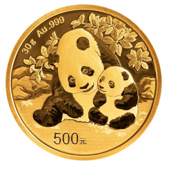 China 2024 - Panda Au999 30 g BU