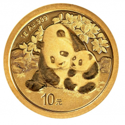 China 2024 - Panda Au999 1 g BU